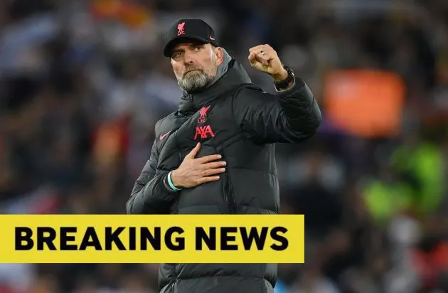 breaking liverpool klopp image