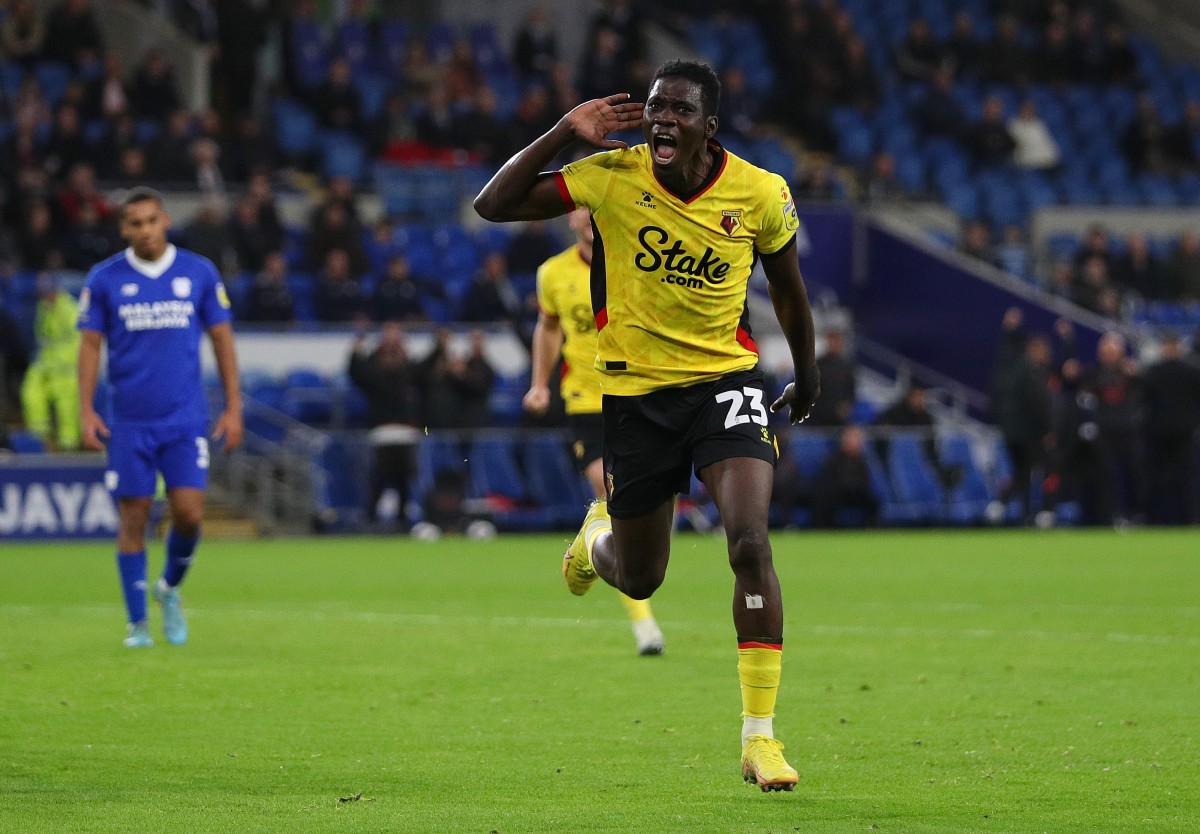cardiff vs watford sarr goal cardiff vs watford sarr goal