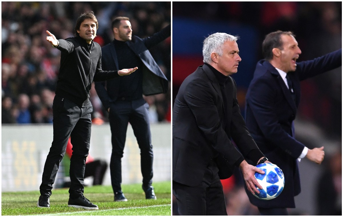 conte mourinho allegri