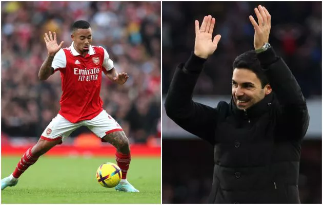 gabriel jesus arsenal mikel arteta 3-2 bournemouth