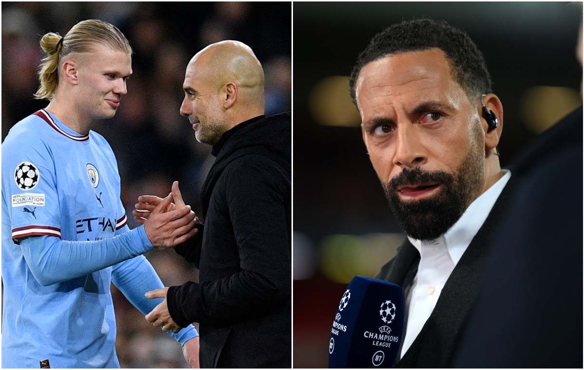 haaland guardiola ferdinand