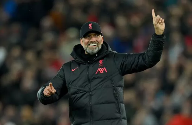 klopp liverpool 7-0 manchester united