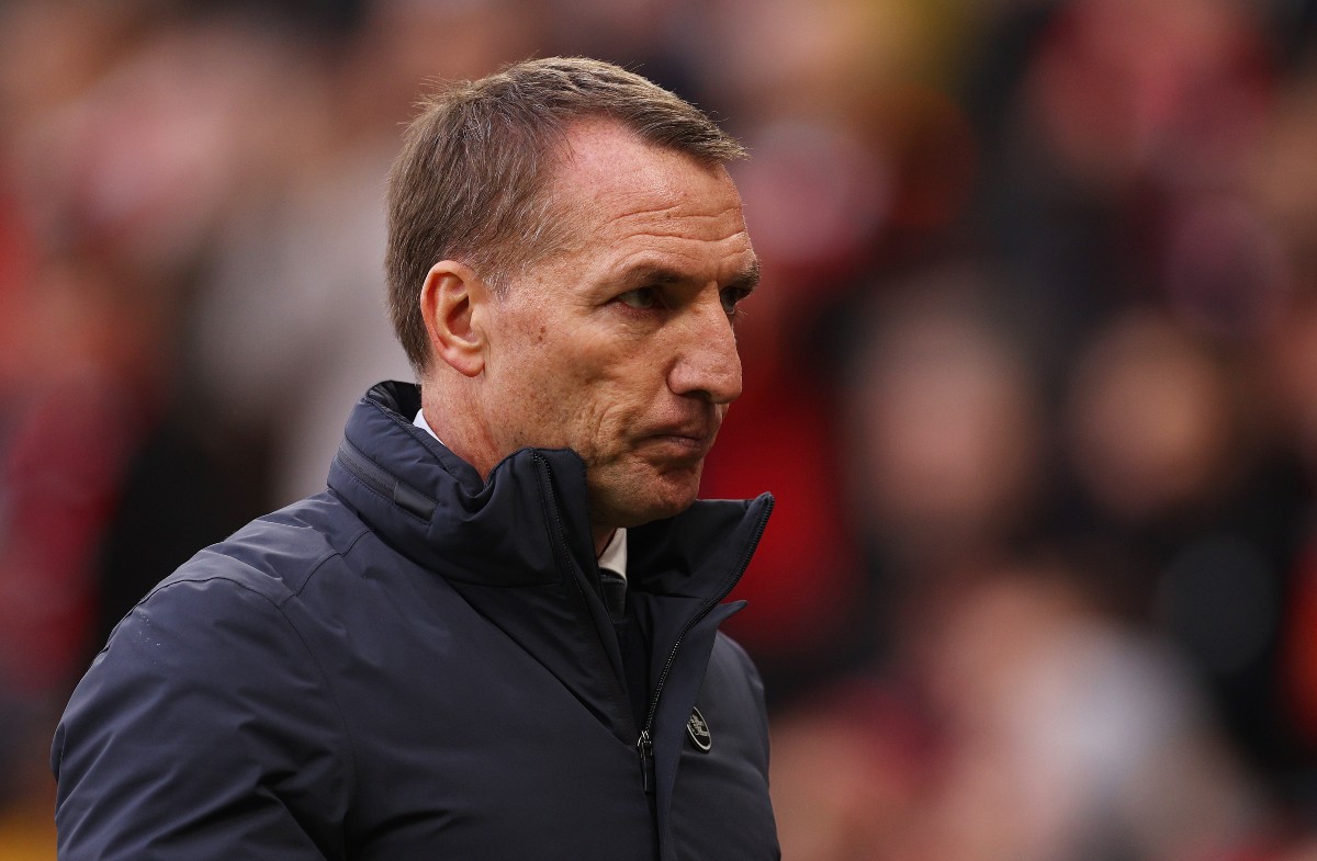 leicester man united old trafford brendan rodgers