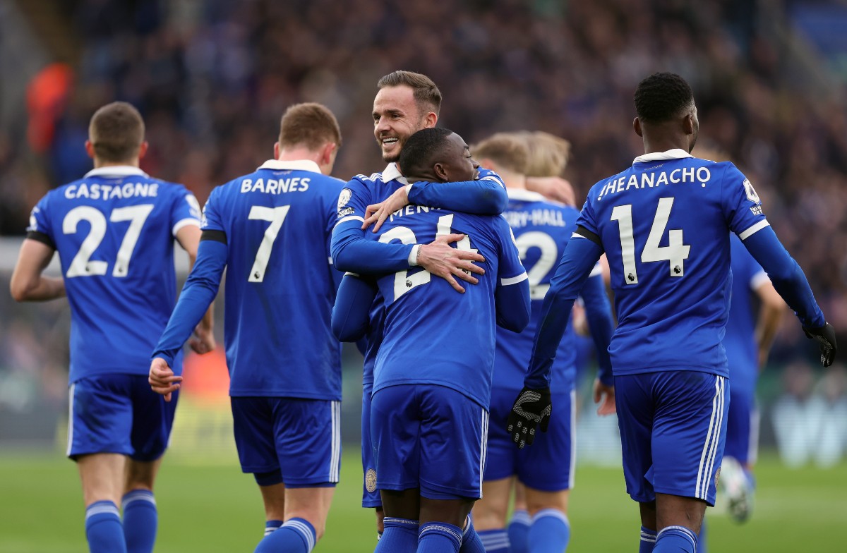 leicester tottenham maddison iheanacho castagne
