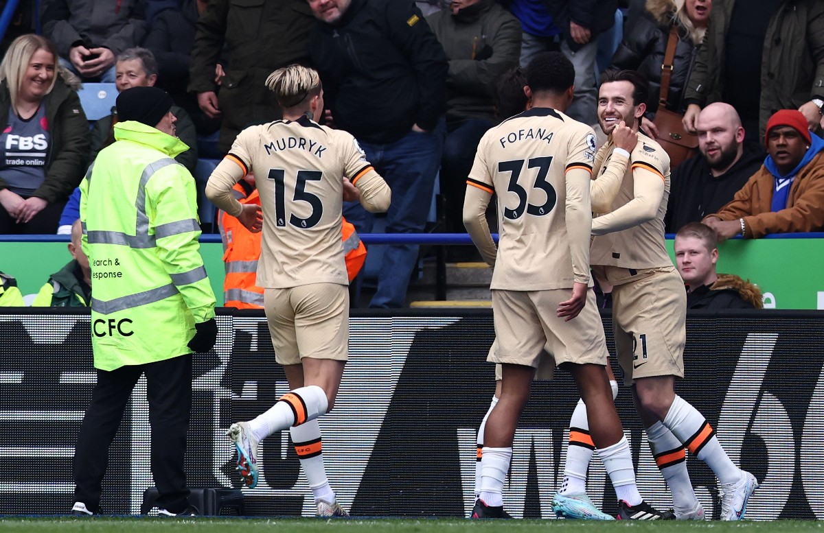 leicester vs chelsea mudryk fofana chilwell