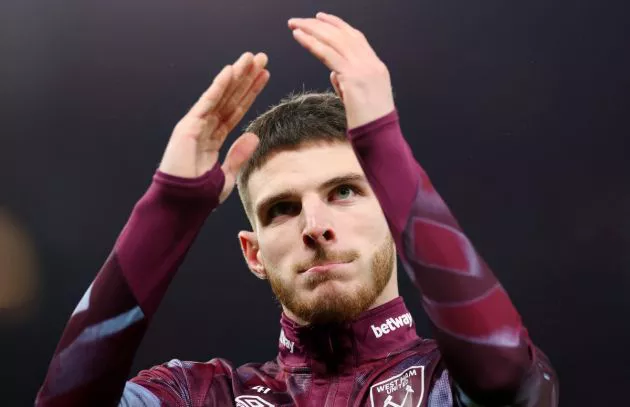 man united west ham declan rice 2023