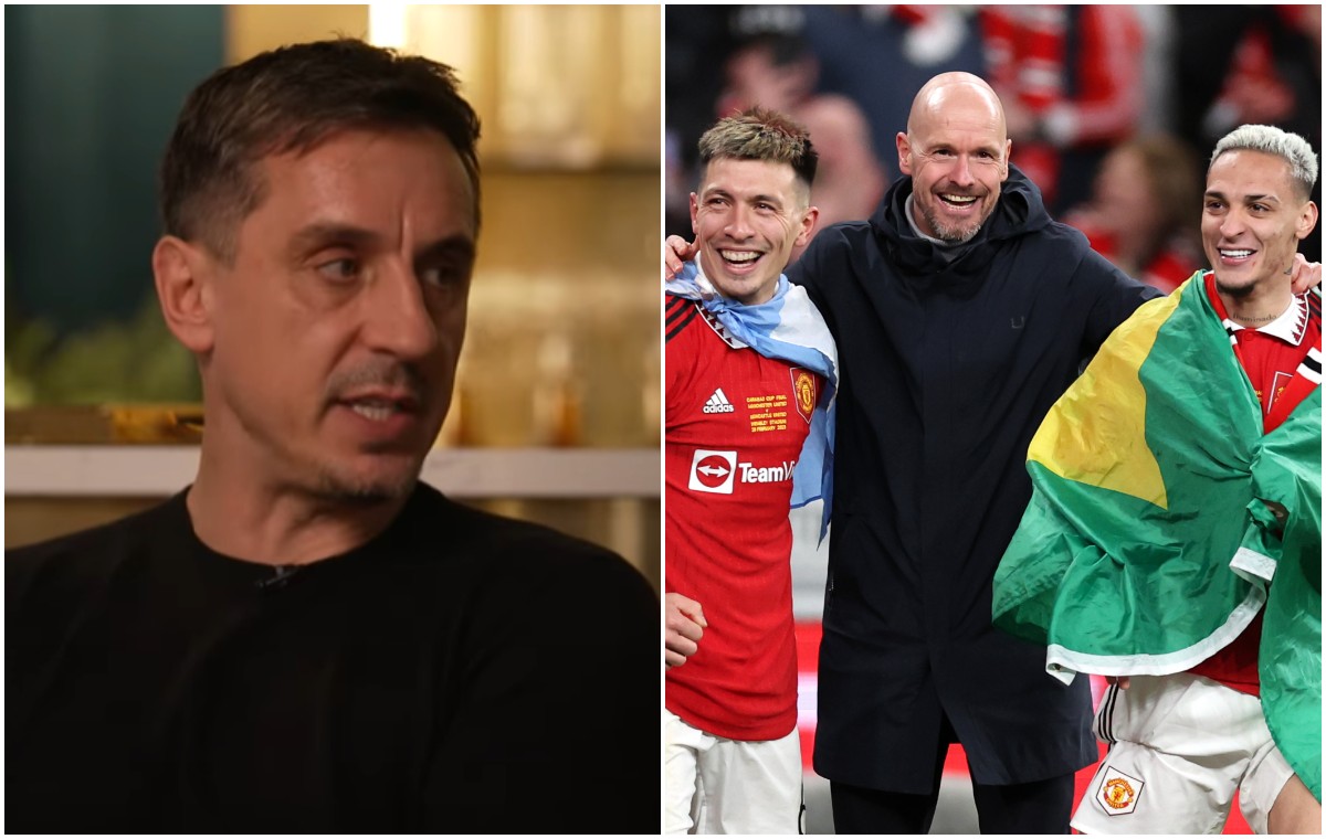 neville ten hag lisandro martinez antony