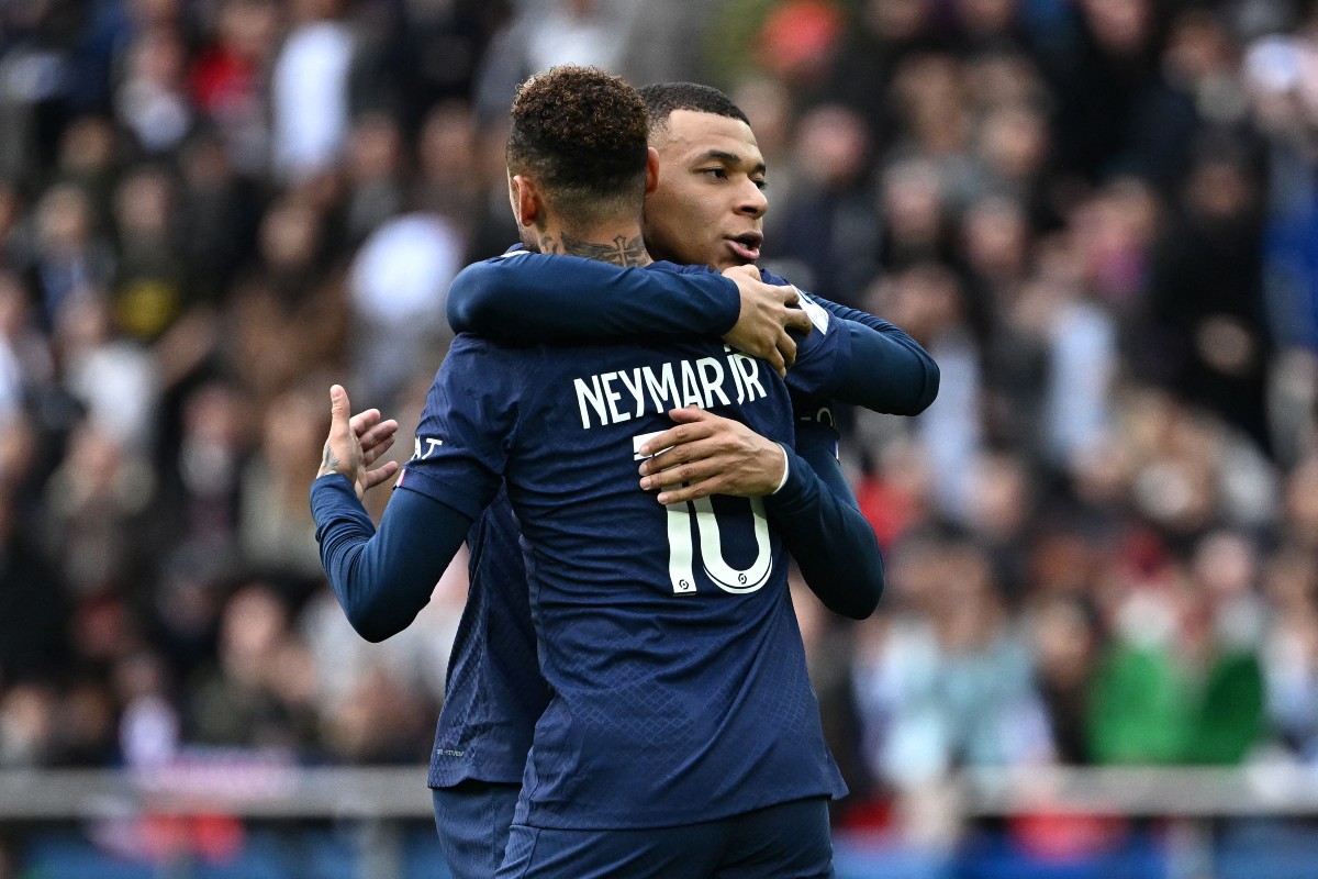 neymar jr mbappe