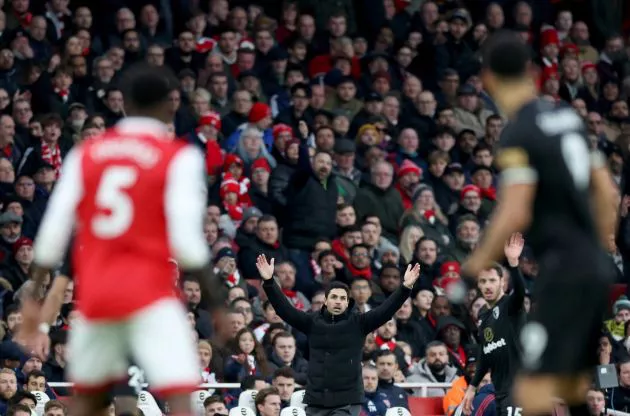 partey arteta afc bournemouth