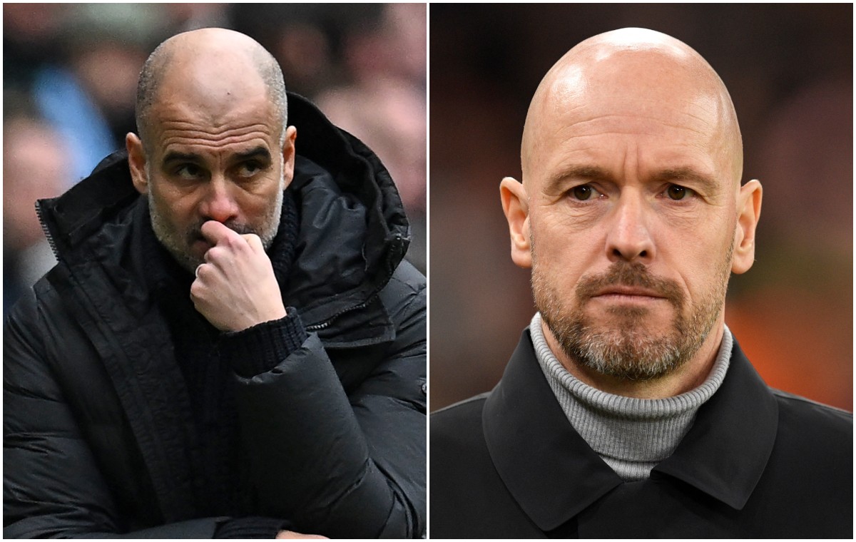 pep guardiola and erik ten hag