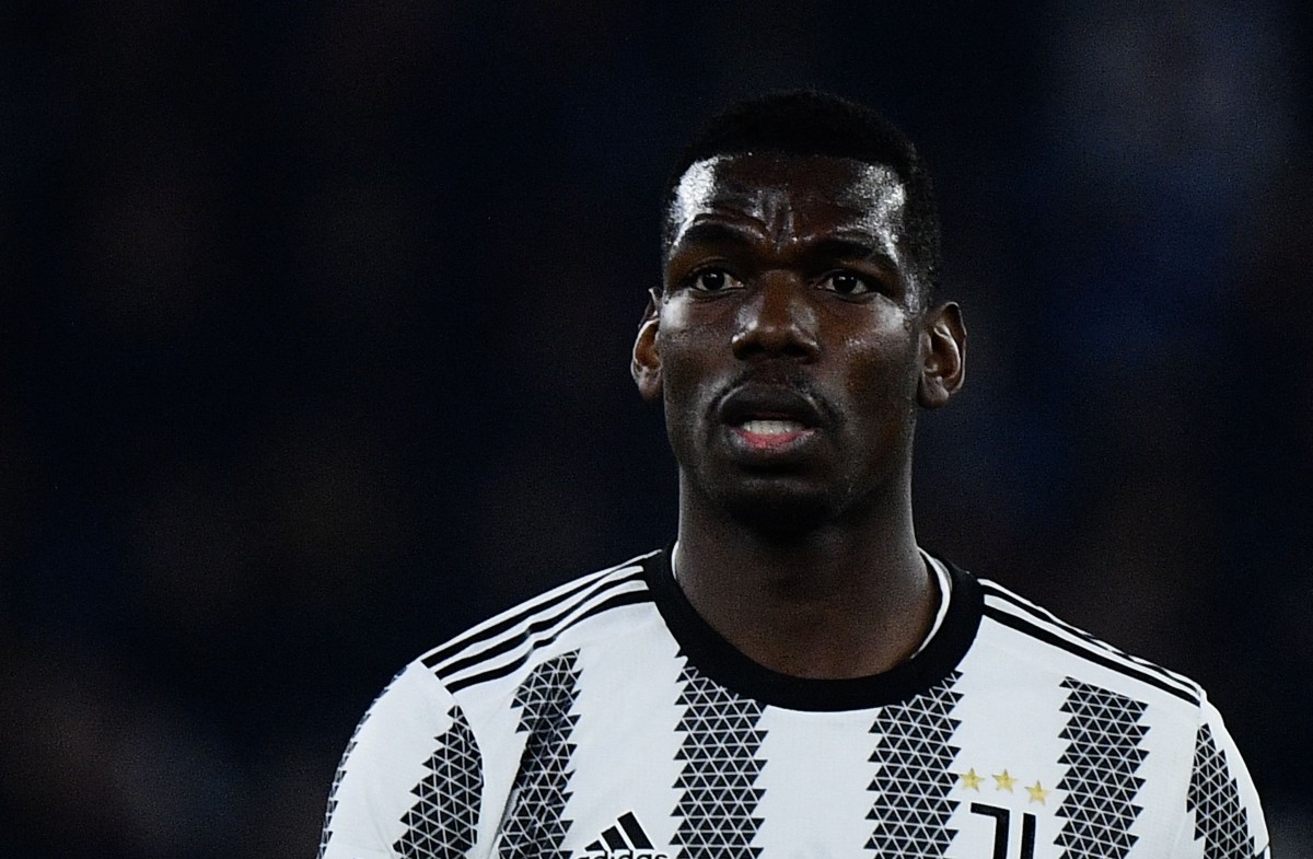 pogba juventus vs roma 2023