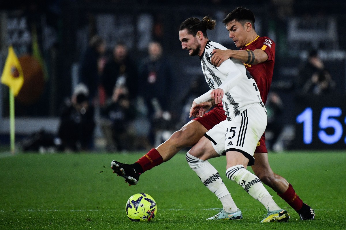 rabiot juventus dybala roma