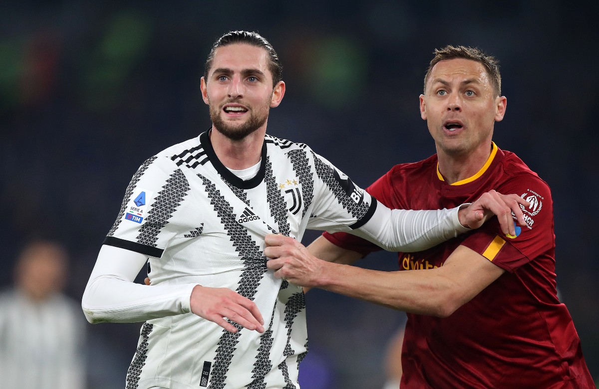 rabiot matic roma juventus