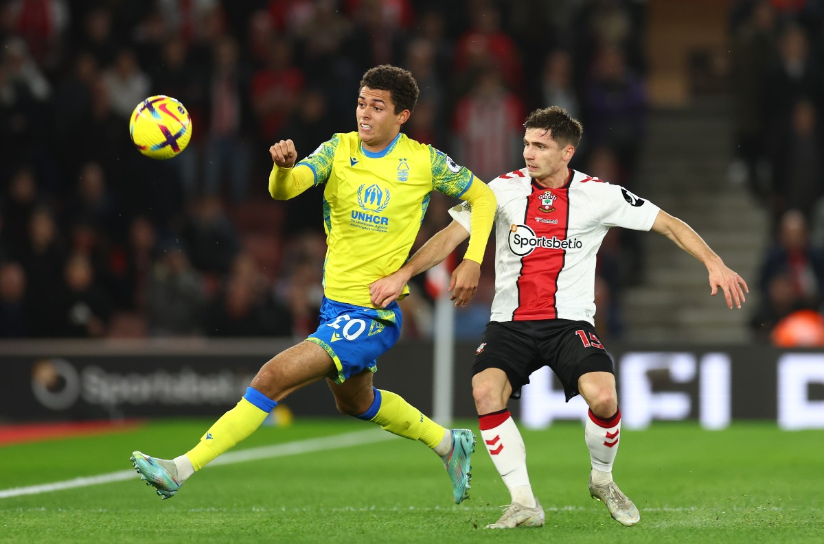 southampton vs nottingham forest brennan johnson
