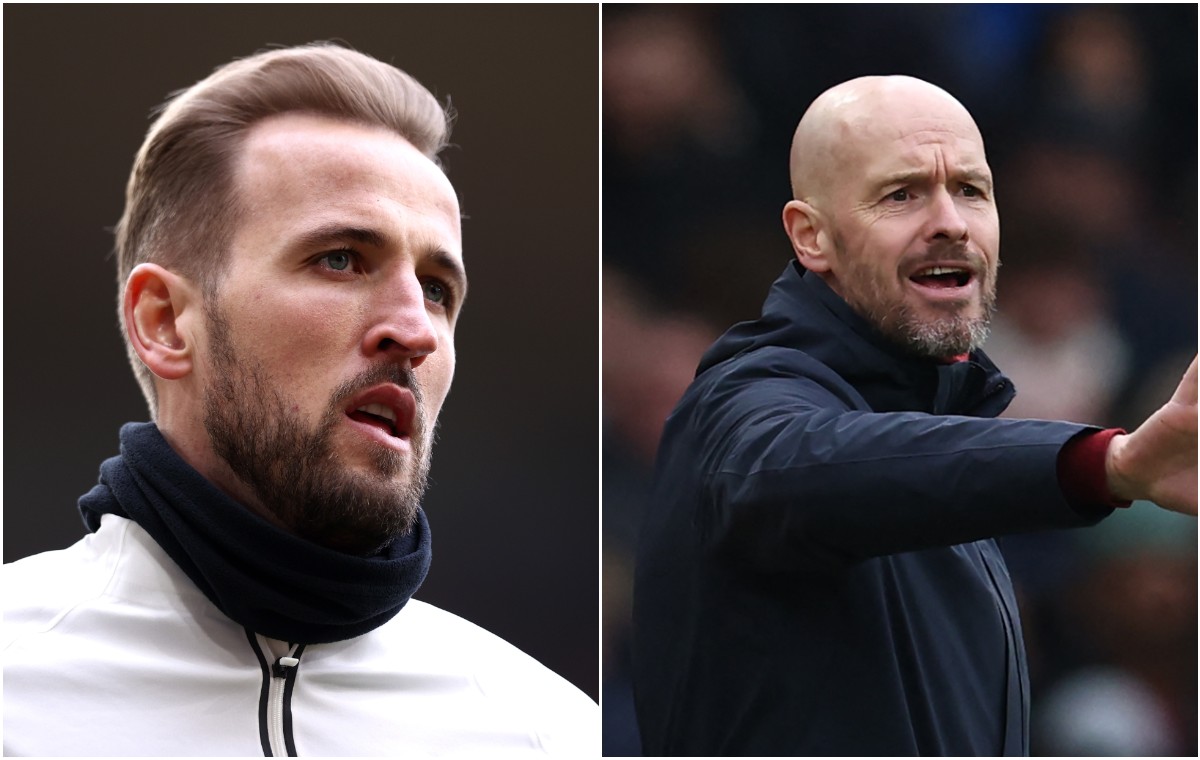 spurs kane united ten hag