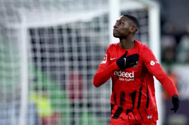 wolfsburg eintracht frankfurt kolo muani