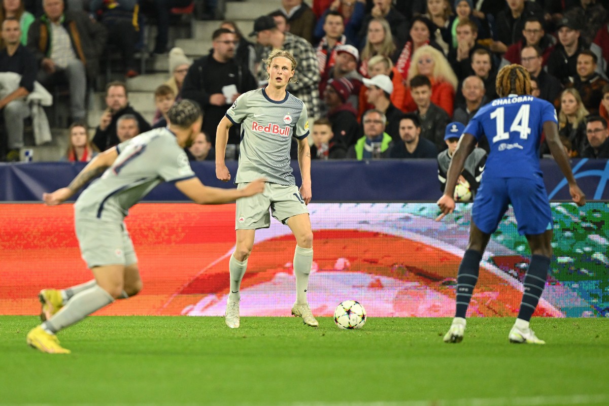 Kjaergaard Salzburg vs Chelsea