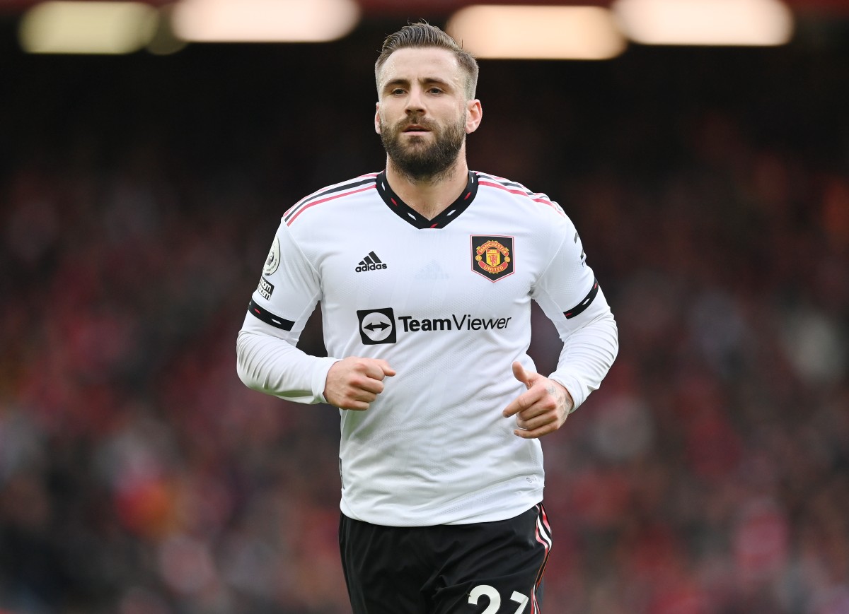 Shaw Man Utd Liverpool England's Luke Shaw is a doubt for Euro 2024