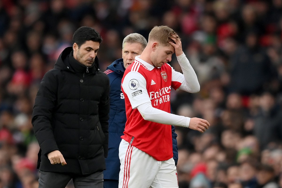 arsenal arteta smith rowe 2023