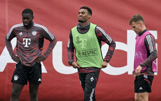 bayern munich training session 2023 gravenberch