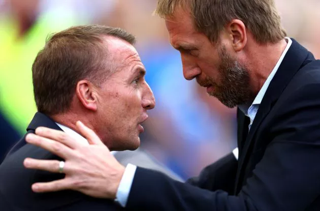 brighton leicester rodgers potter