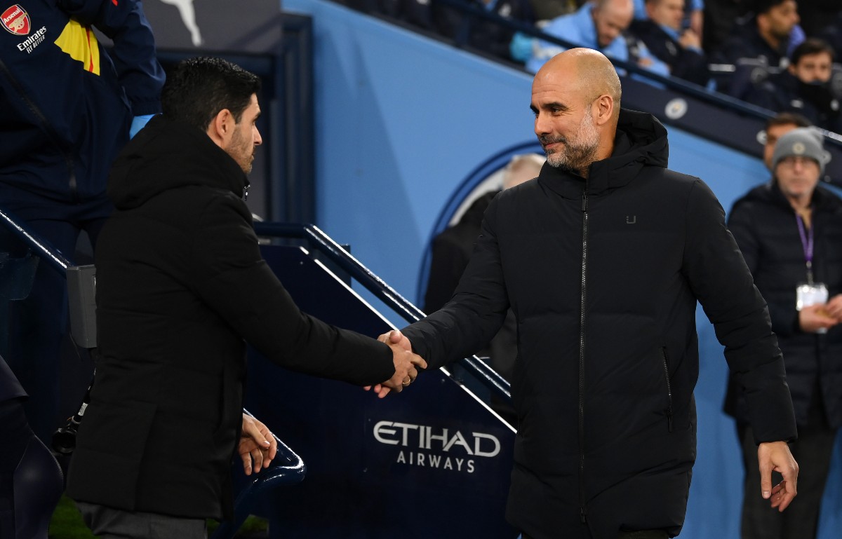 City Arsenal Arteta Guardiola