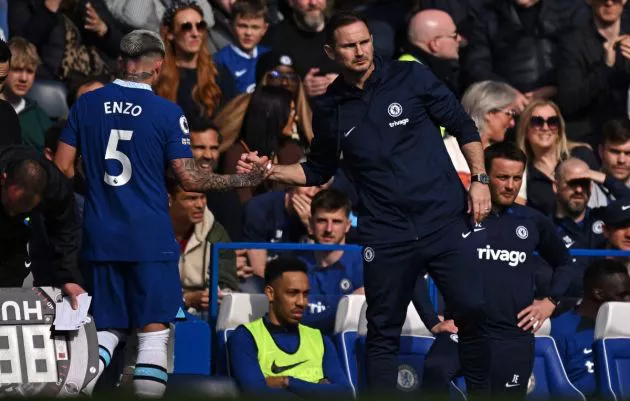 Enzo Fernandez Frank Lampard
