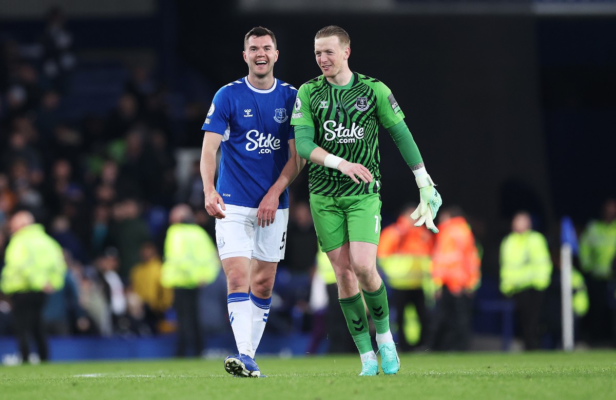 everton tottenham jordan pickford