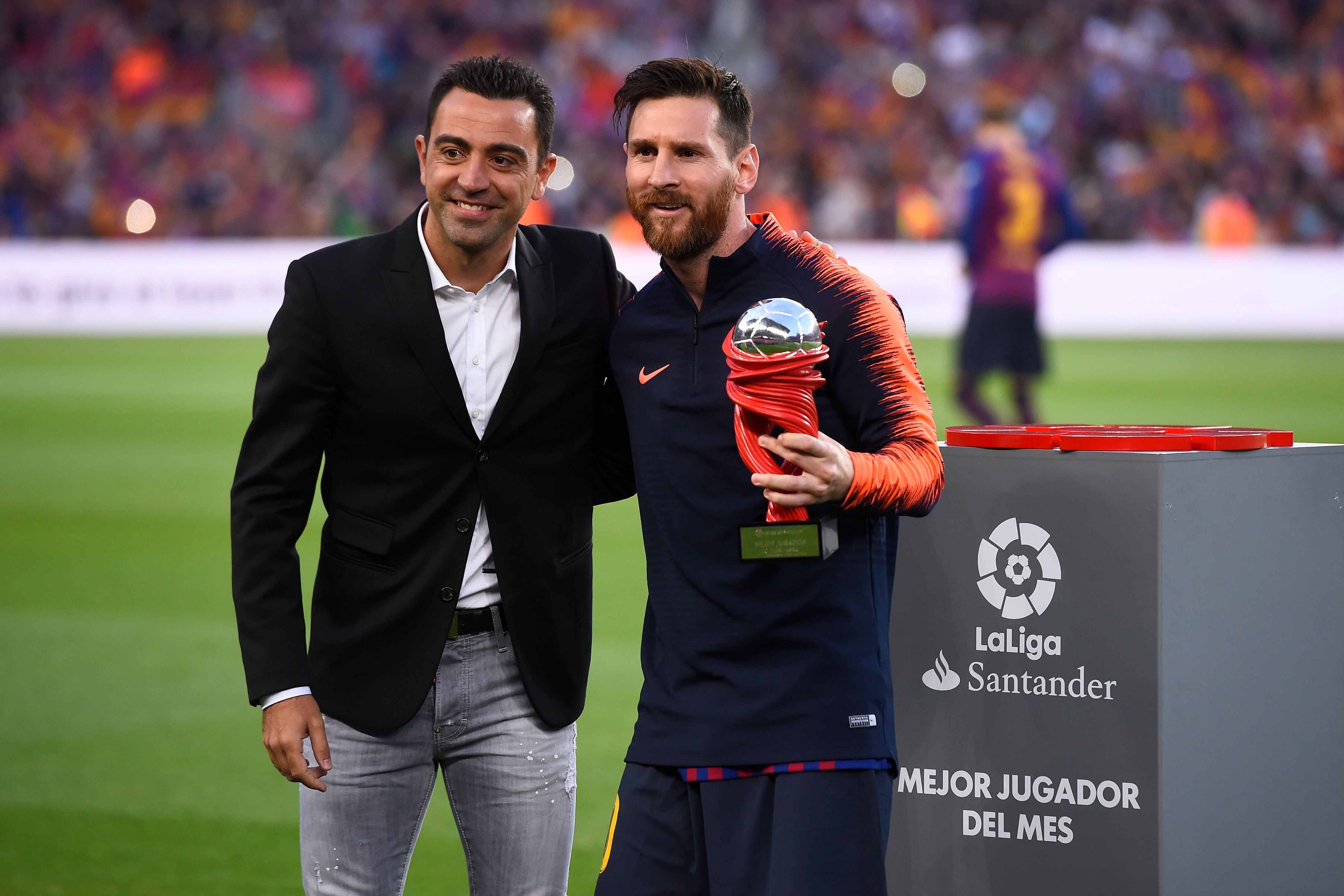 Messi, Xavi
