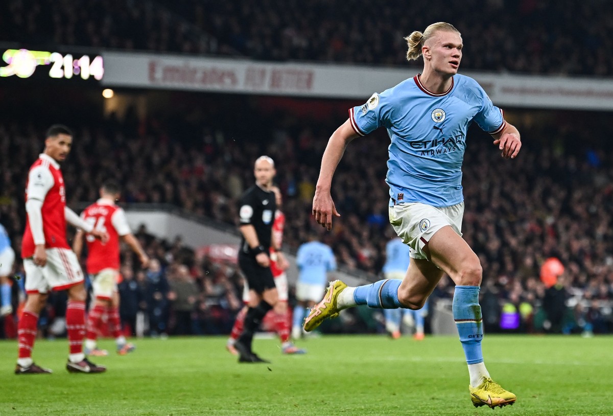 haaland city 3-1 arsenal