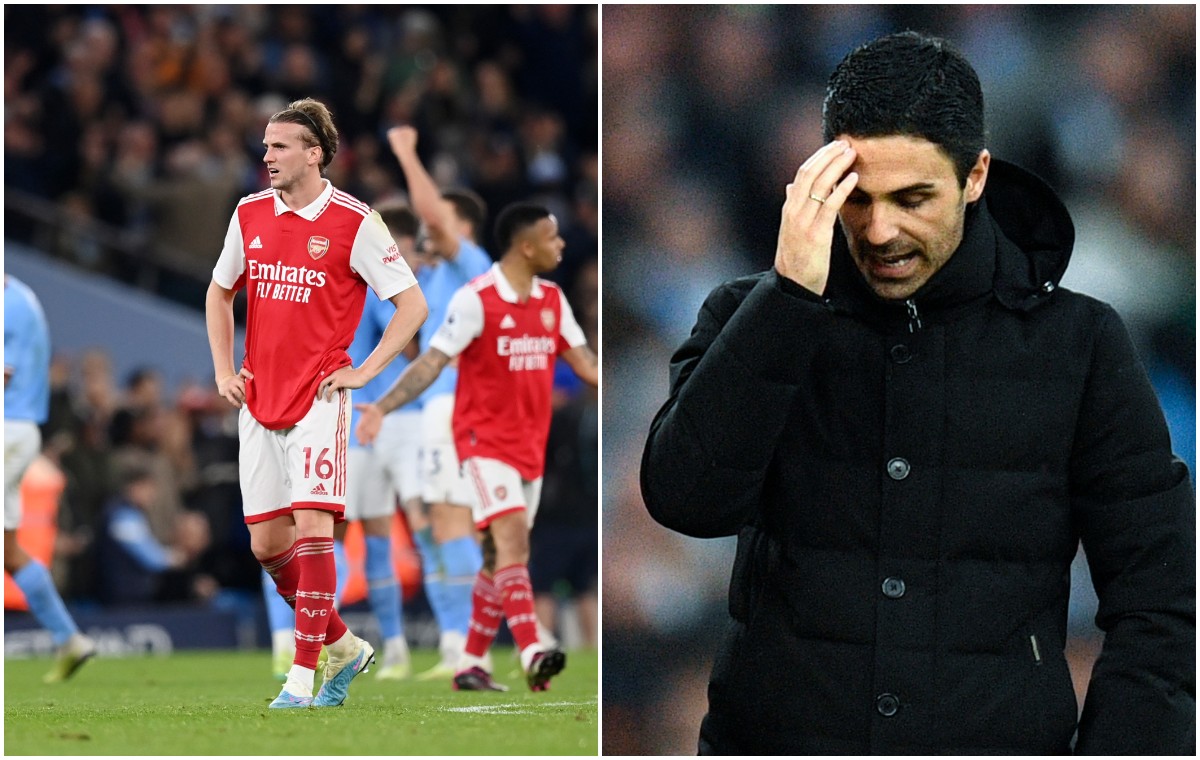 holding arteta arsenal man city