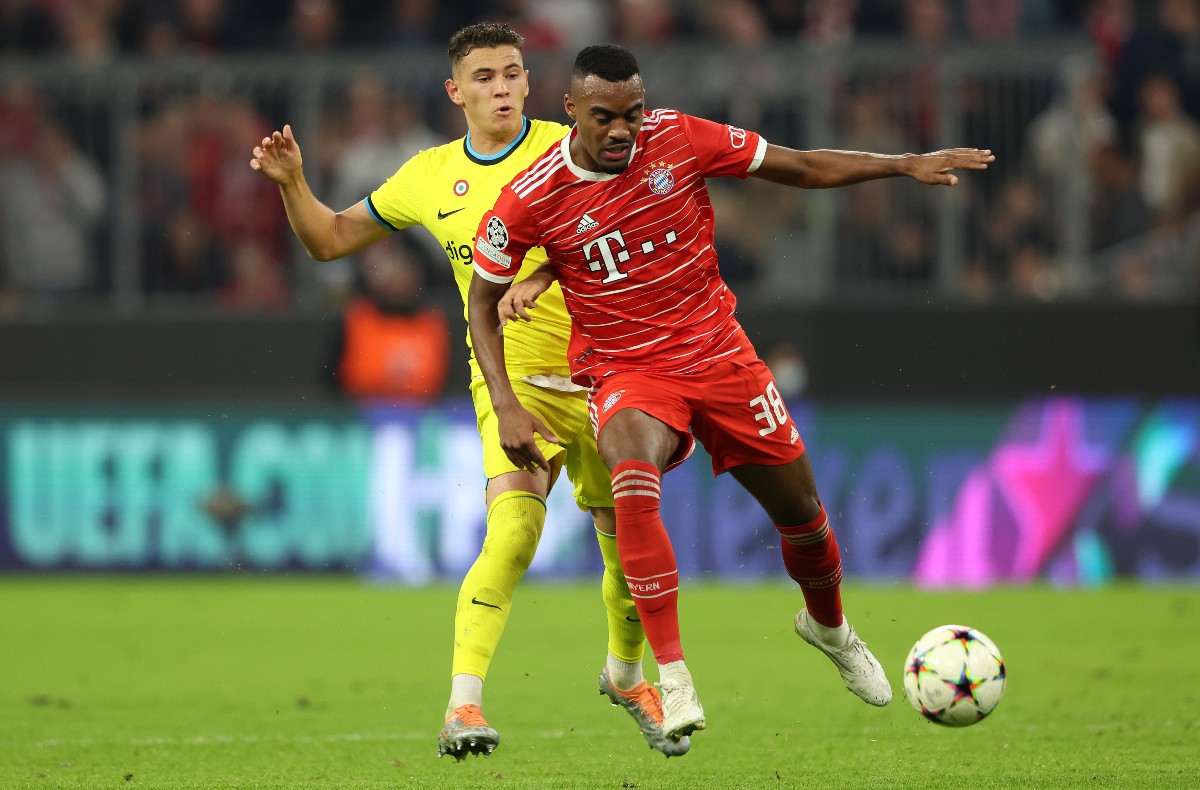 inter vs bayern ryan gravenberch