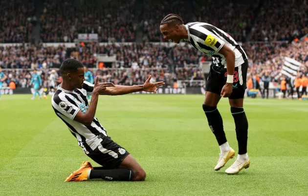 newcastle spurs 6-1 alexander isak