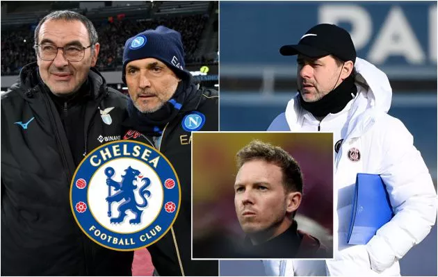 spalletti pochettino nagelsmann chelsea