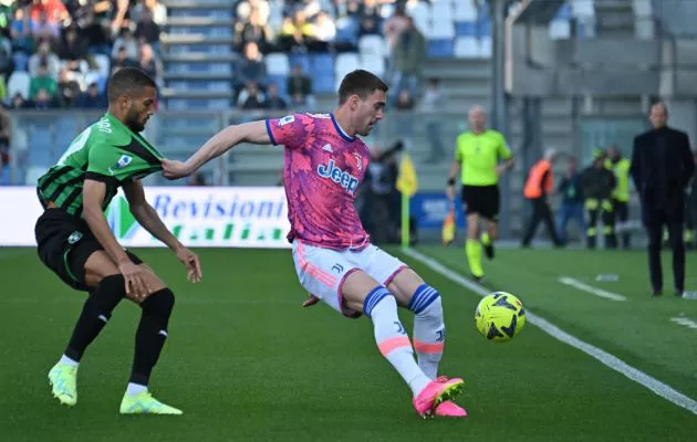 vlahovic vs sassuolo
