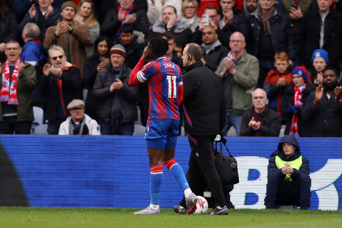 zaha palace leicester injury