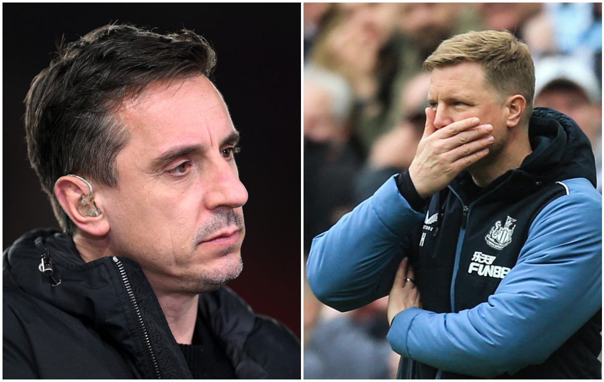 Gary Neville and Eddie Howe