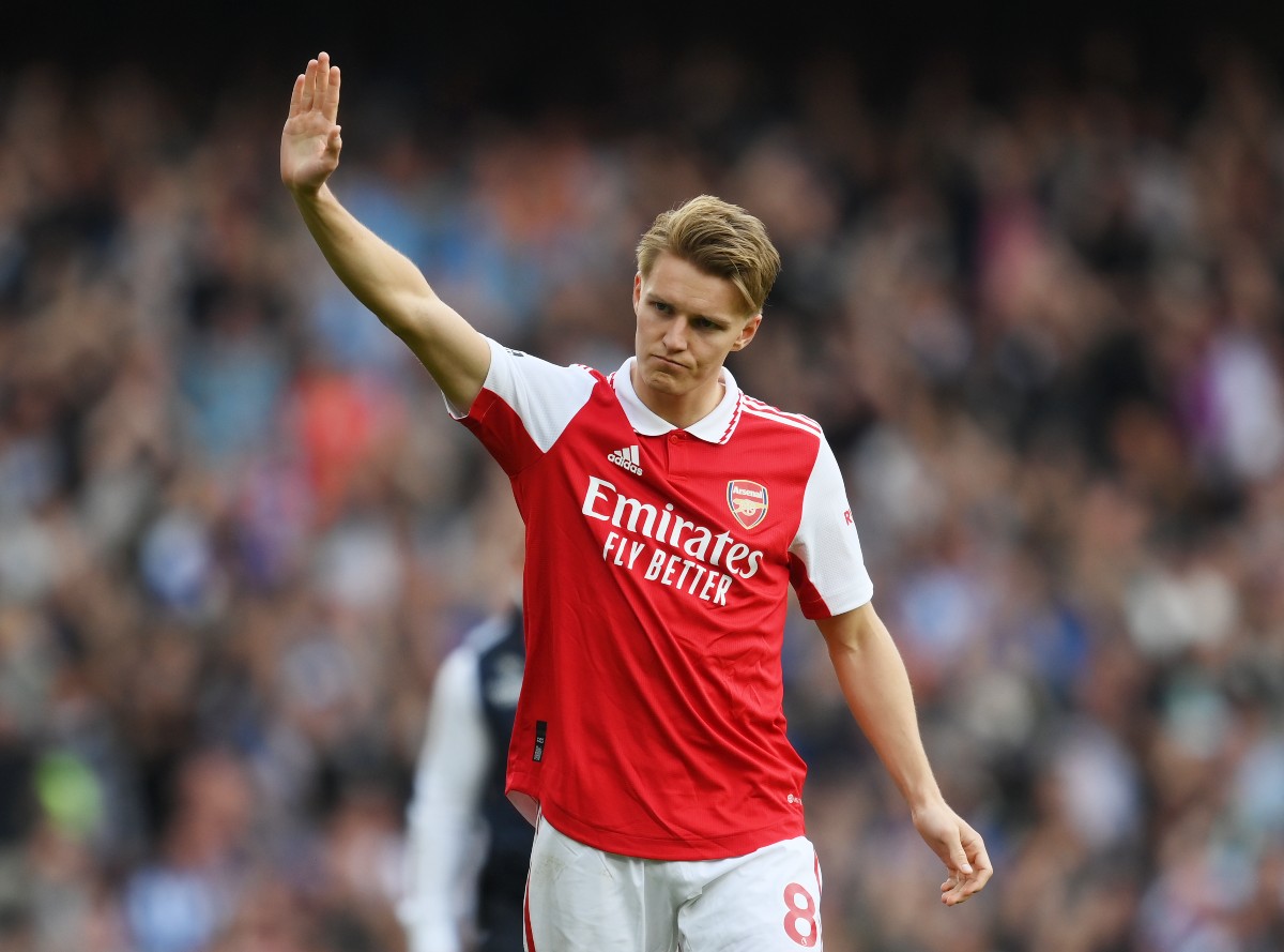 arsenal 0-3 brighton odegaard