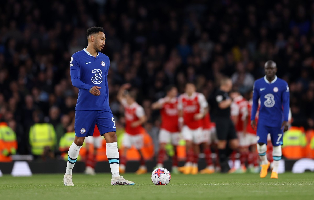 arsenal 3-1 chelsea aubameyang kante