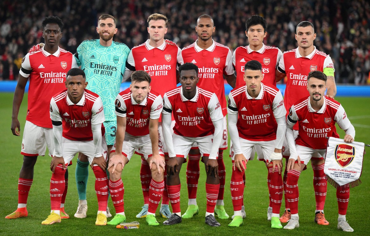 arsenal bodo line up image