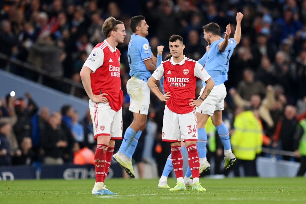 arsenal man city holding xhaka 1-4 arsenal man city holding xhaka 1-4