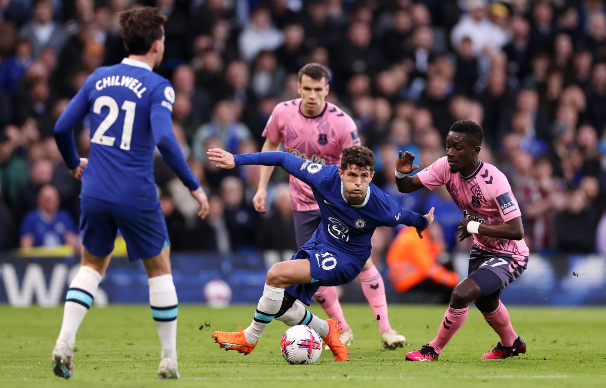 chilwell pulisic chelsea everton