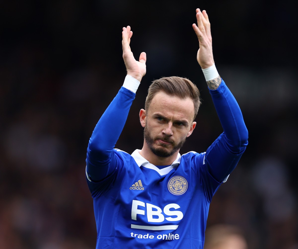 fulham leicester maddison 2023
