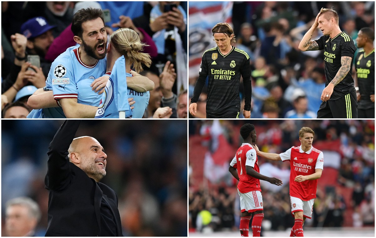 guardiola silva haaland kroos modric odegaard saka