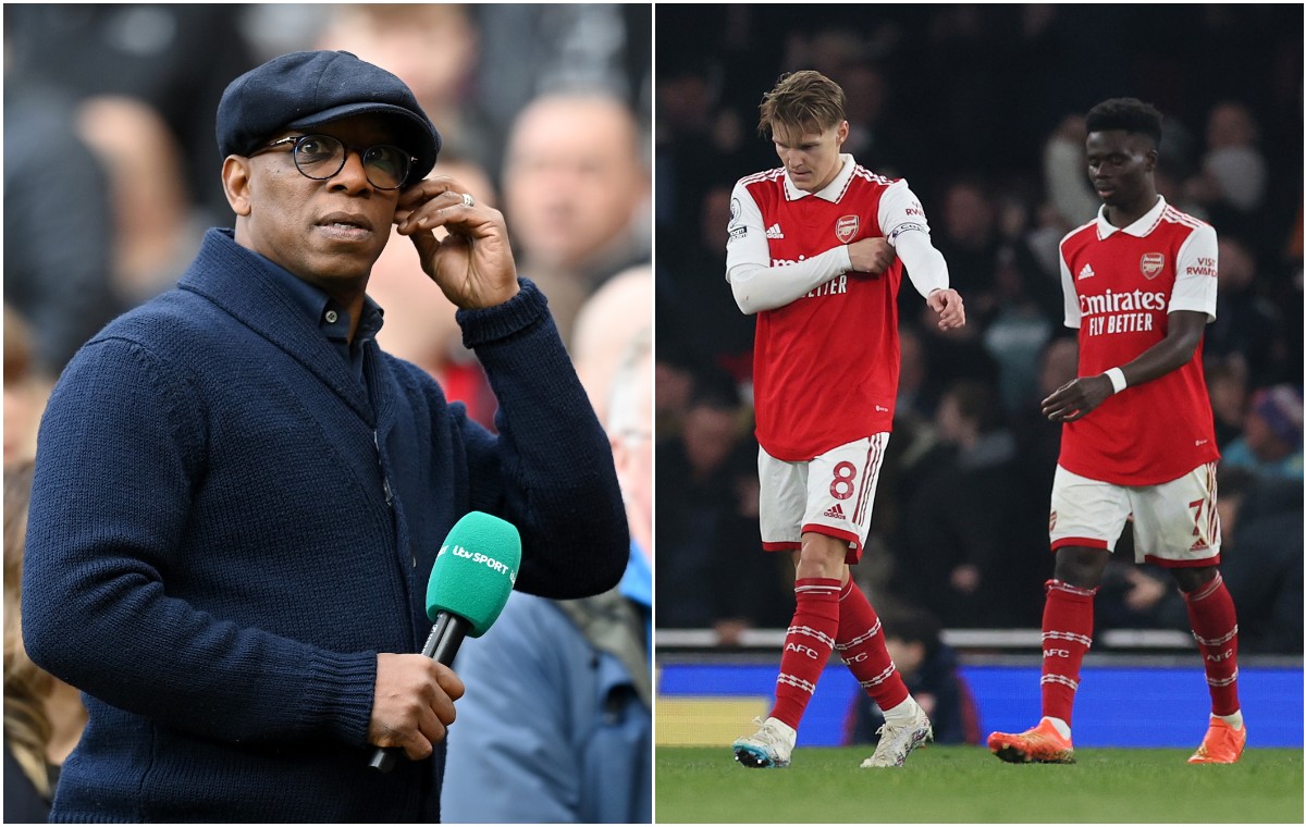ian wright martin odegaard bukayo saka