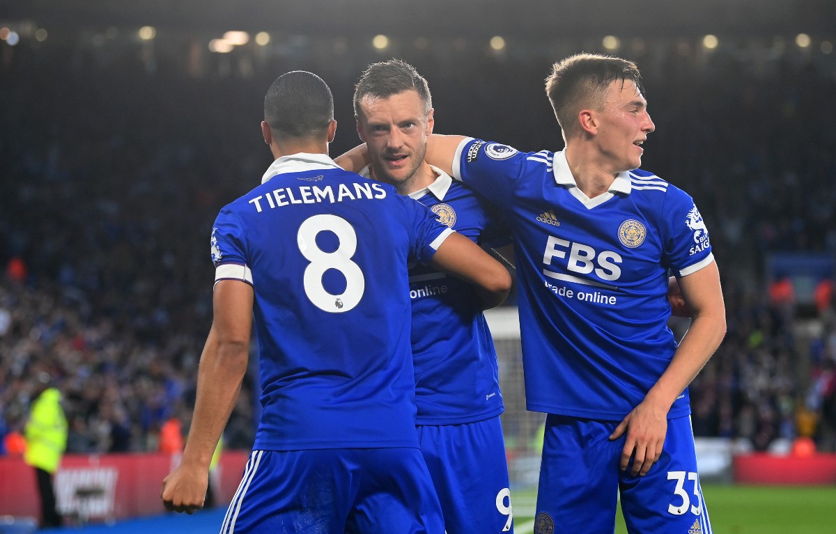leicester everton tielemans vardy