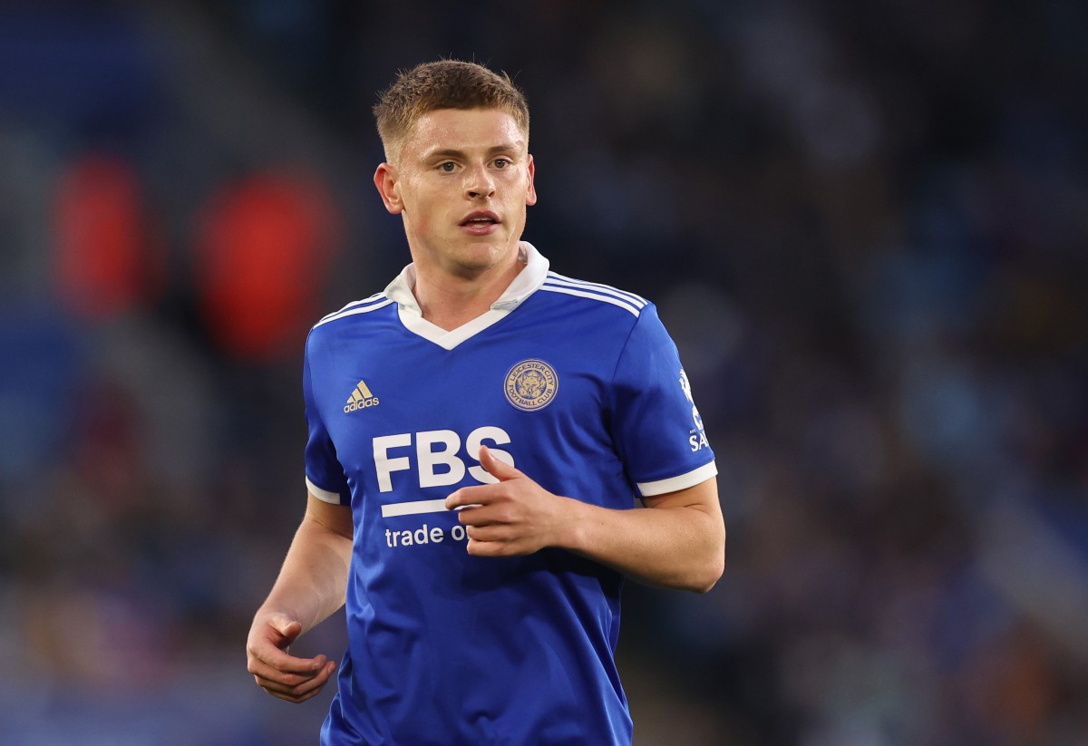 leicester vs everton harvey barnes 2023