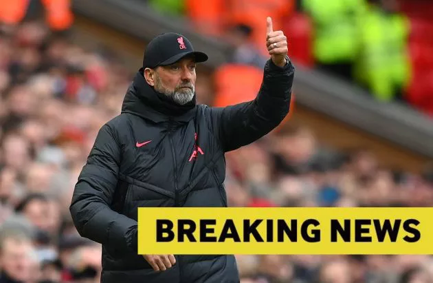 liverpool klopp breaking