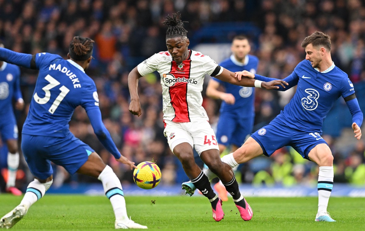 madueke mount lavia chelsea southampton