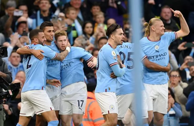 man city arsenal walker grealish haaland akanji